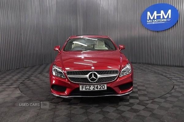 Usado Mercedes CLS220 AMG Line Premium 2016 Vermelho Carrinha