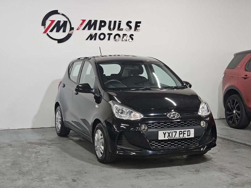 Used Hyundai i10 SE 66 HP (48 kW) 2017 Black Hatchback