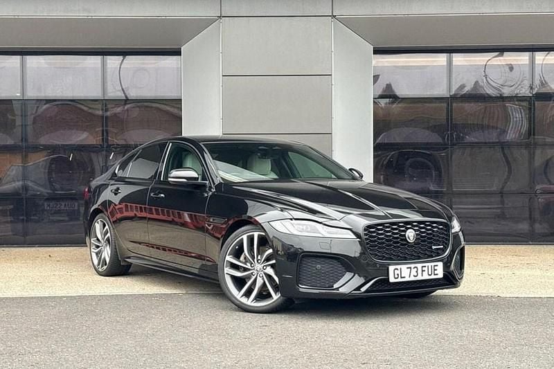 Black Used 2024 Jaguar XF R-Dynamic Sedan | £25,990 - Image 1/1
