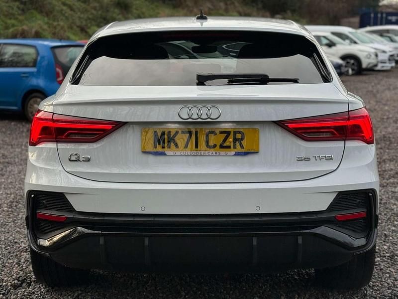 Used Audi Q3 Sportback Black Edition 150 HP (110 kW) 2021 White SUV