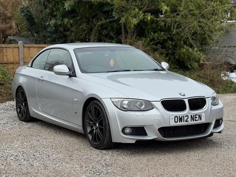 Used BMW 320 Cabriolet M Sport 2012 Silver Cabriolet