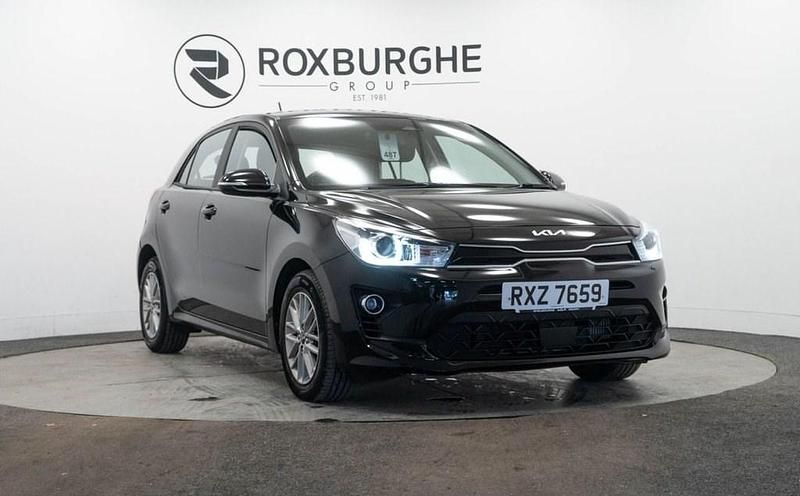Black Used 2022 Kia Rio Hatchback | £13,390 (Fair price) - Image 1/4