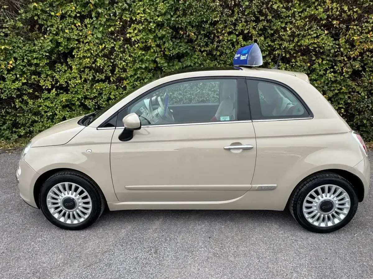 Used Fiat 500 Lounge 69 HP (50 kW) 2013 Beige Hatchback