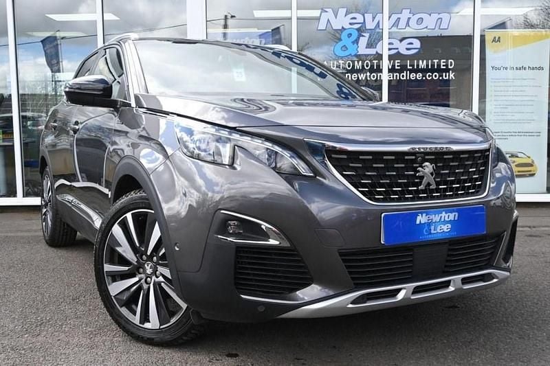 Grey Used 2019 Peugeot 3008 GT-line SUV | £12,700 (Fair price) - Image 1/4