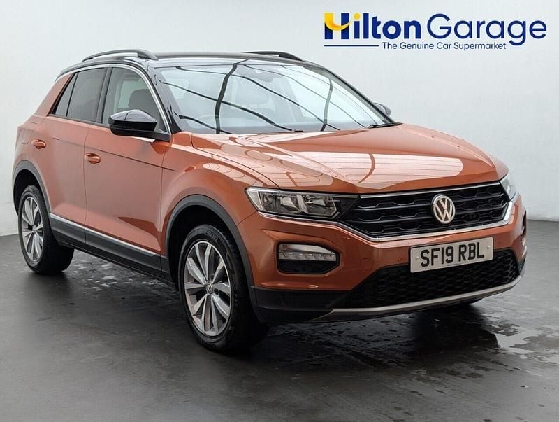 Orange Used 2019 VW T-Roc Design SUV | £16,450 (Good price) - Image 1/4