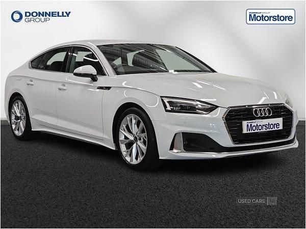 Used Audi A5 Sport 2023 White Hatchback