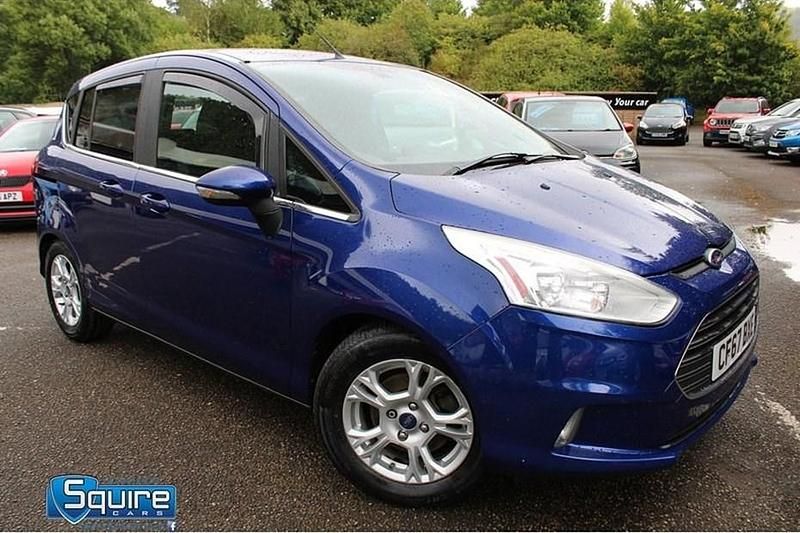 Begagnad Ford B-MAX Zetec 95 HK (69 kW) 2017 Blå Minibuss