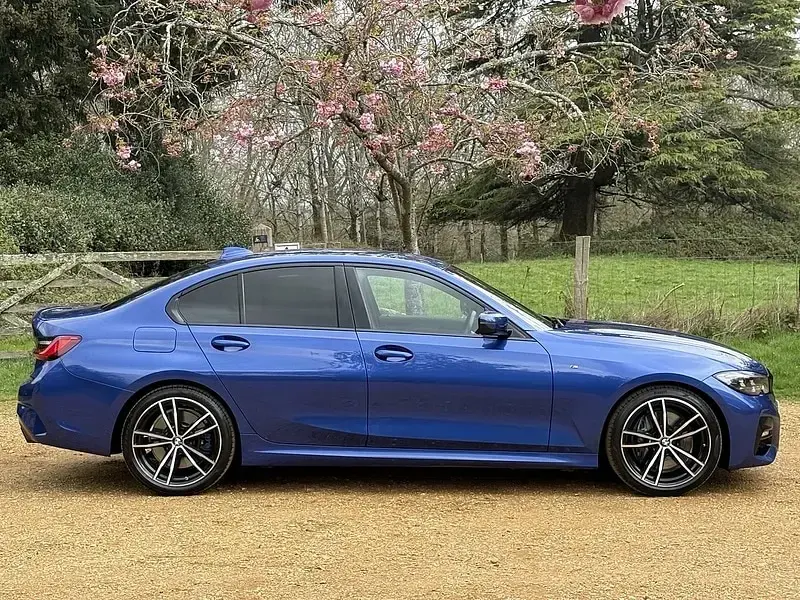 Used BMW 320 M Sport 2021 Blue Sedan