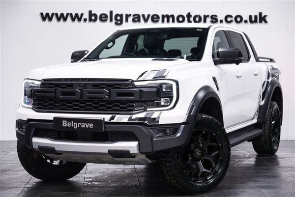 White Used 2023 Ford Ranger Raptor Pickup | £43,980 (Expensive) - Image 1/1
