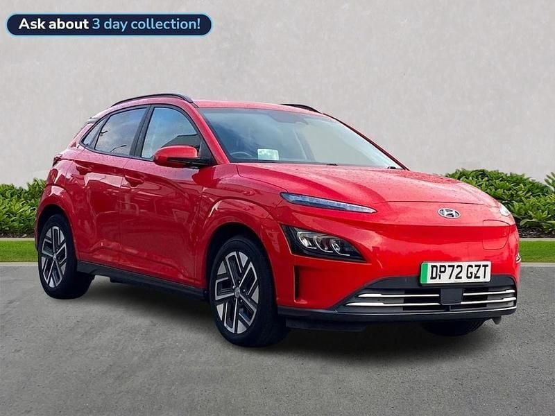 Red Used 2022 Hyundai Kona Ultimate SUV | £16,290 (Fair price) - Image 1/4