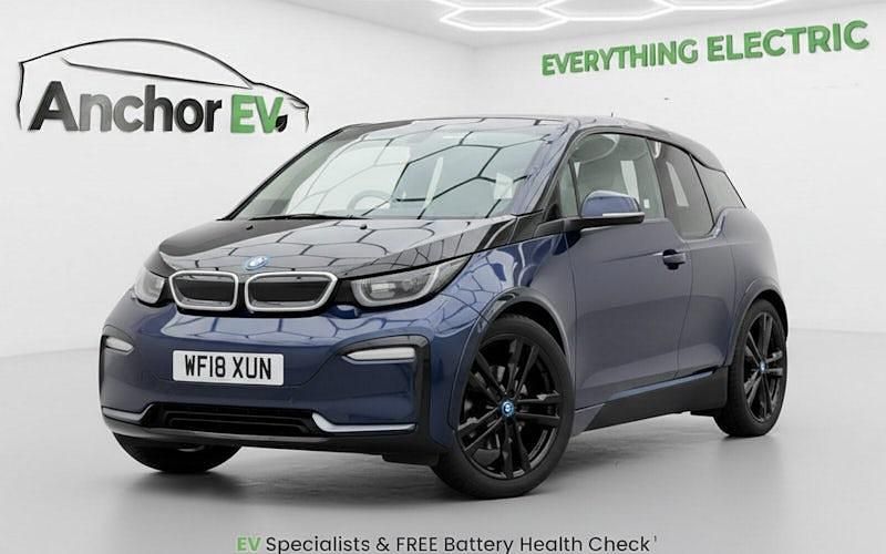 Used BMW i3 Performance 184 HP (135 kW) 2018 Blue Hatchback
