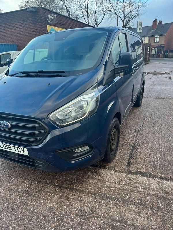 Used Ford Transit Custom Trend 130 HP (95 kW) 2018 Blue Van