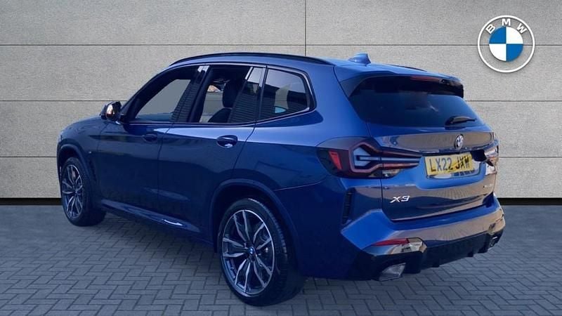 Used BMW X3 M Sport 187 HP (137 kW) 2022 Blue SUV