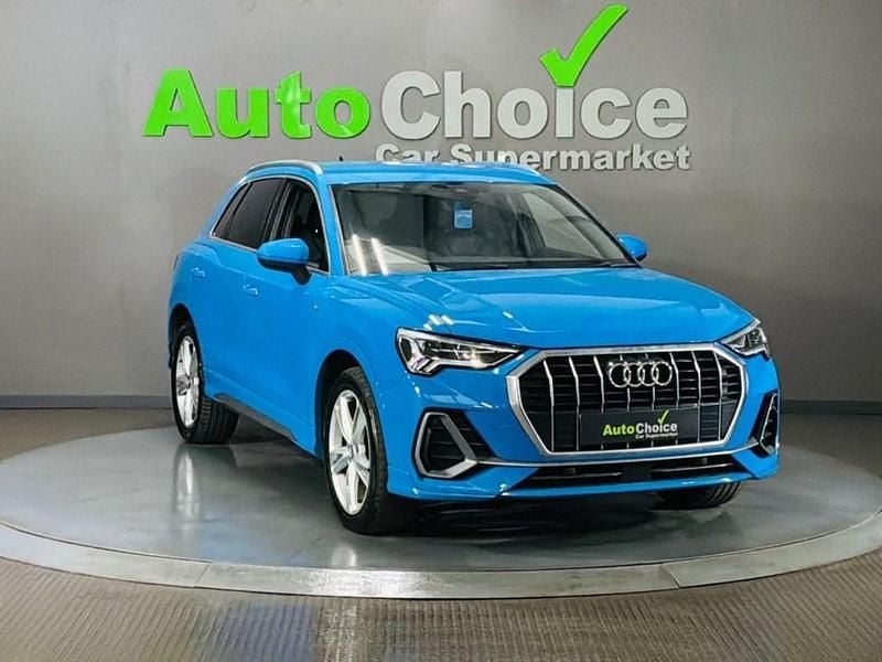 Used Audi Q3 S-Line 150 HP (110 kW) 2020 Blue SUV