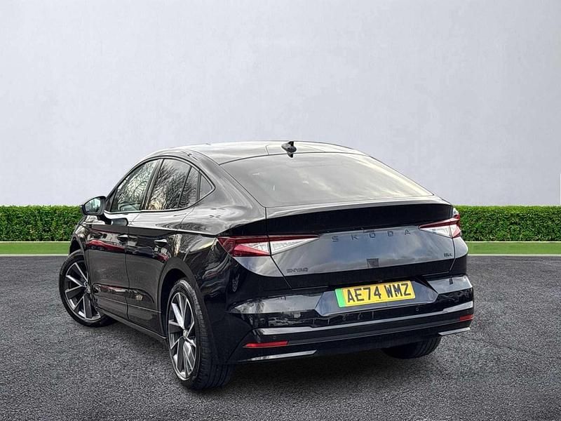 Used Skoda Enyaq iV SportlinePlus 210 kW (286 HP) 2024 Black SUV