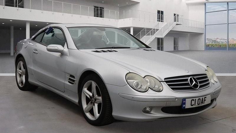 Used Mercedes SL350 245 HP (180 kW) 2006 Silver Cabriolet