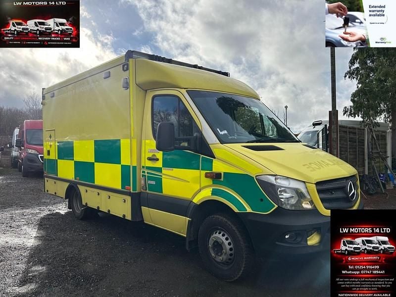 Used Mercedes Sprinter 188 HP (138 kW) 2017 Yellow Van