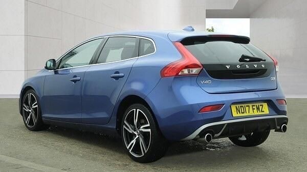 Used Volvo V40 R-Design Pro 2017 Blue Hatchback
