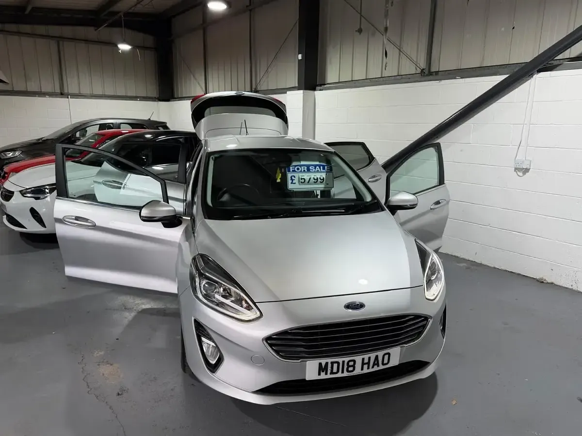 Used Ford Fiesta Titanium 2018 Silver Hatchback