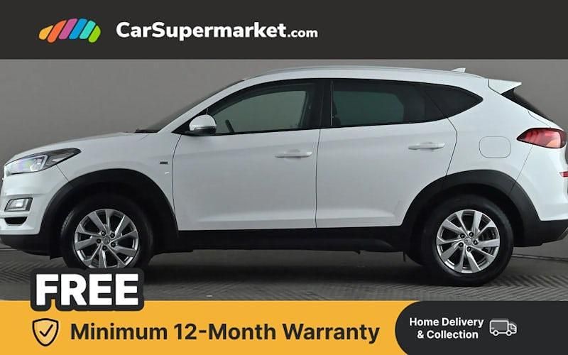 Used Hyundai Tucson SE 116 HP (85 kW) 2020 White SUV