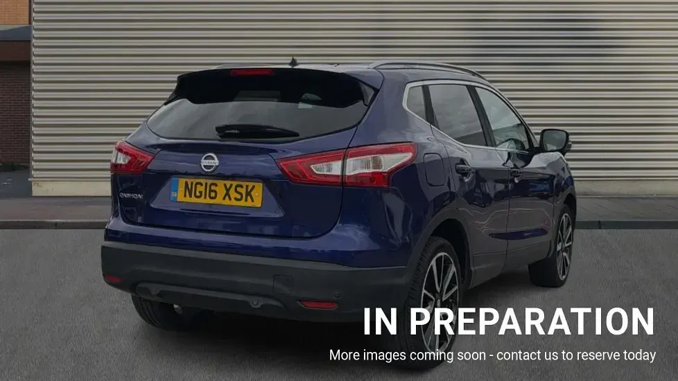 Used Nissan Qashqai Tekna 110 HP (80 kW) 2016 Blue SUV