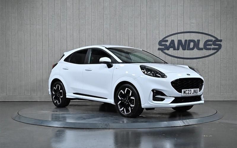 Used Ford Puma ST-Line X 125 HP (91 kW) 2023 White Hatchback