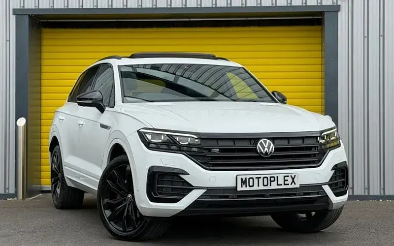 Used VW Touareg Black Edition 286 HP (210 kW) 2022 White SUV