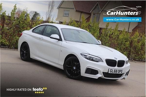 White Used 2018 BMW 218 M Sport Coupe | £14,995 (Fair price) - Image 1/4