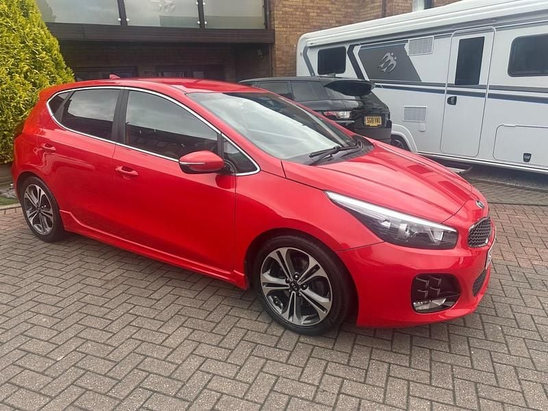 Red Used 2017 Kia Ceed GT-Line Hatchback | £6,495 (Good price) - Image 1/3