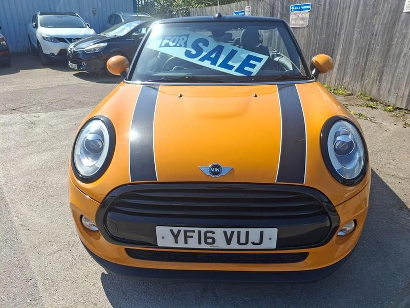 Used Mini Cooper Cabriolet 2016 Orange Cabriolet