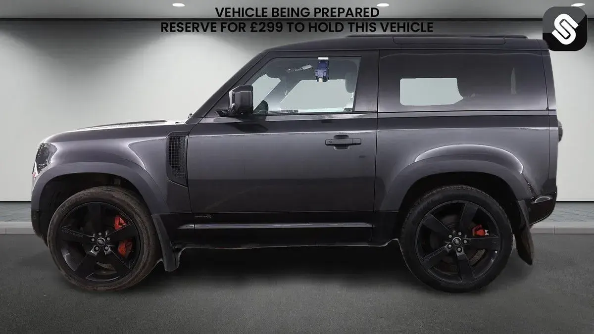 Used Land Rover Defender S 400 HP (294 kW) 2022 Carpathian grey SUV