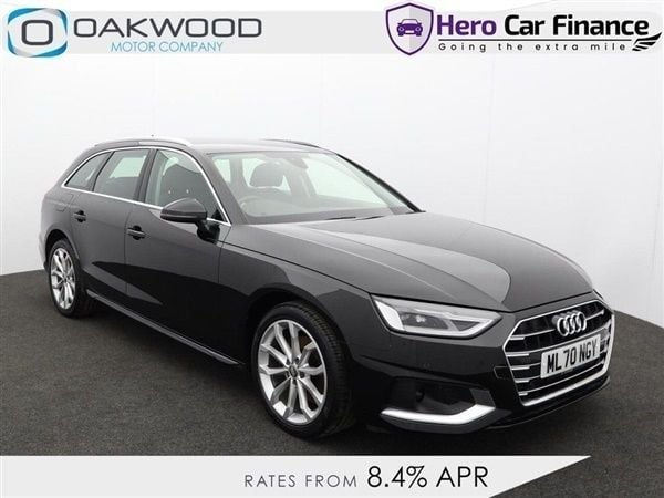 Black Used 2020 Audi A4 Sport Estate | £23,478 (Expensive) - Image 1/1