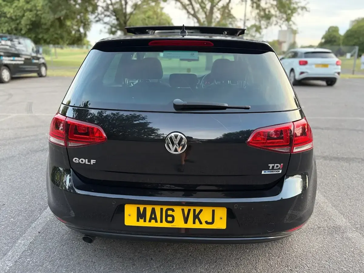 Used VW Golf VII GT 2016 Black Hatchback