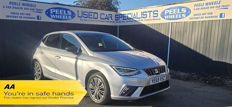 Silver Used 2019 Seat Ibiza XCELLENCE Hatchback | £6,475 (Good price) - Image 1/4