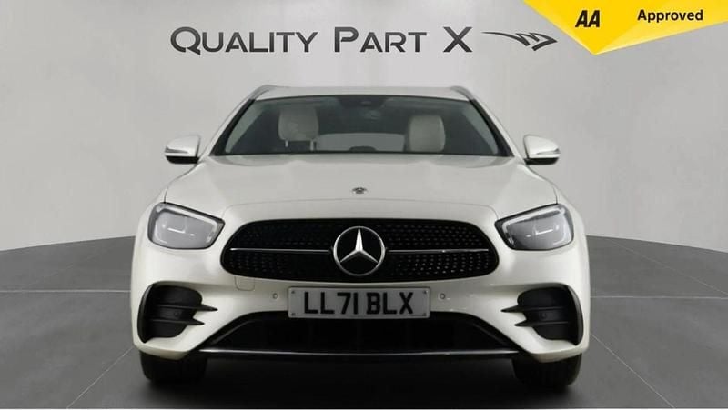 Used Mercedes E300 AMG line 2021 White Estate