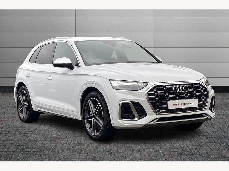 White Used 2022 Audi SQ5 Comfort SUV | £38,995 (Fair price) - Image 1/4