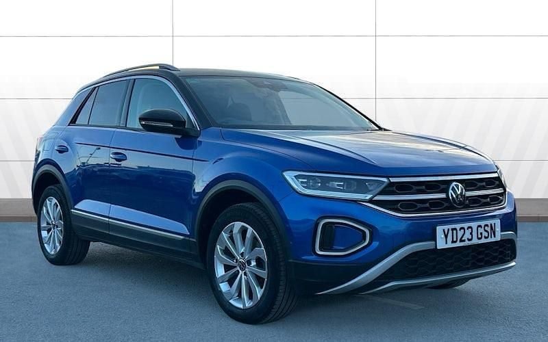 Used VW T-Roc Style 115 HP (84 kW) 2023 Blue SUV