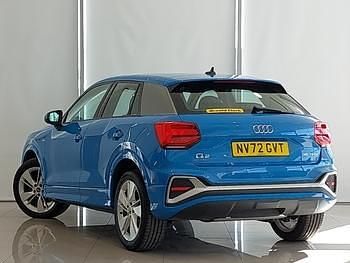 Used Audi Q2 S-Line 150 HP (110 kW) 2023 Blue SUV