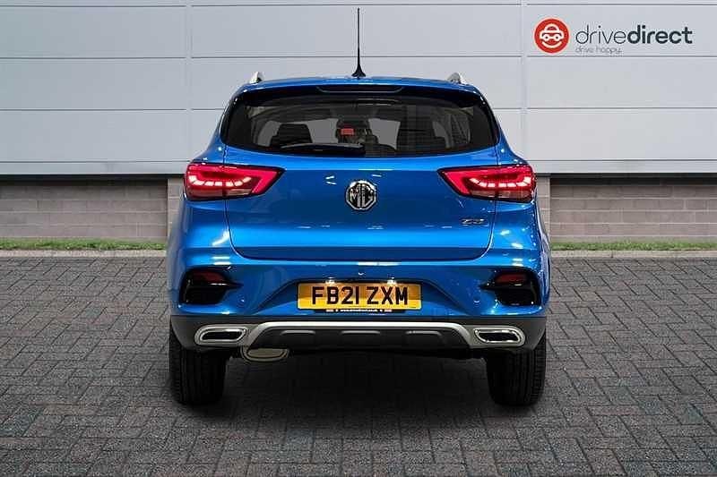 Used MG ZS Exclusive 106 HP (77 kW) 2021 Blue SUV