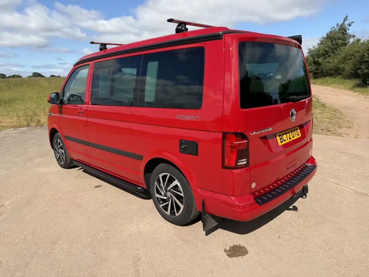 Used VW California California 204 HP (150 kW) 2023 Red Van
