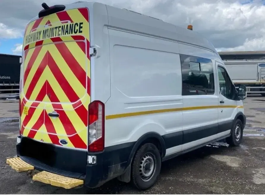 Used Ford Transit 130 HP (95 kW) 2019 White Van