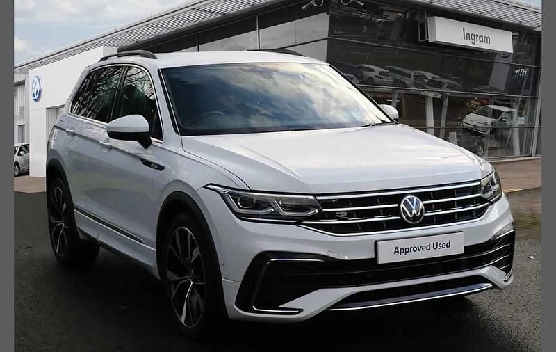 Used VW Tiguan R-line 150 HP (110 kW) 2020 White SUV