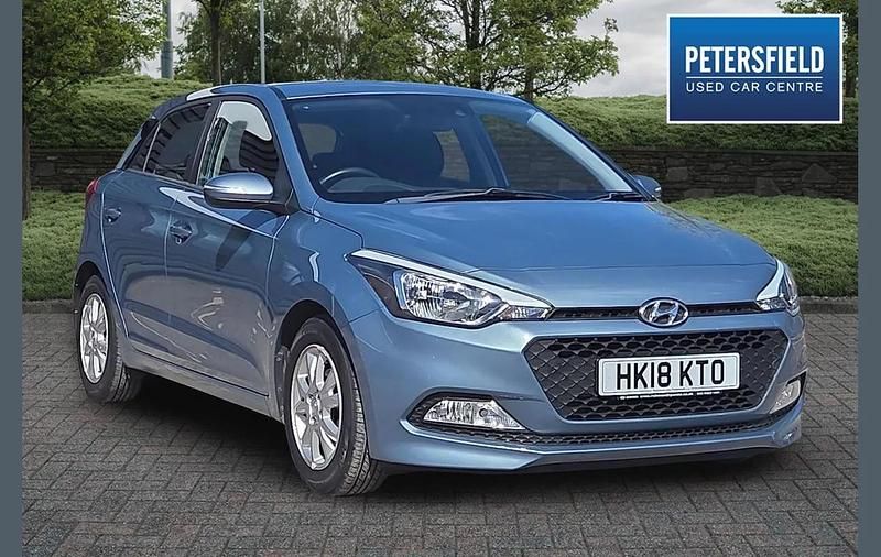 Used Hyundai i20 SE 100 HP (73 kW) 2018 Blue Hatchback