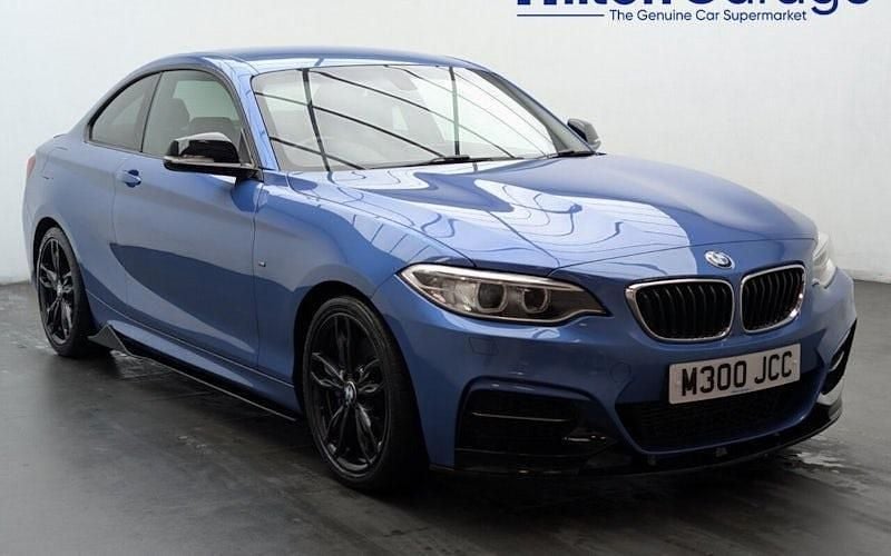 Used BMW M235 Shadowline 326 HP (239 kW) 2015 Blue Coupe