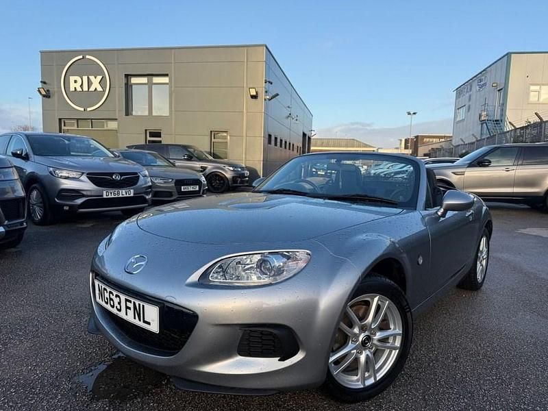 Begagnad Mazda MX5 126 HK (92 kW) 2014 Silver Cab