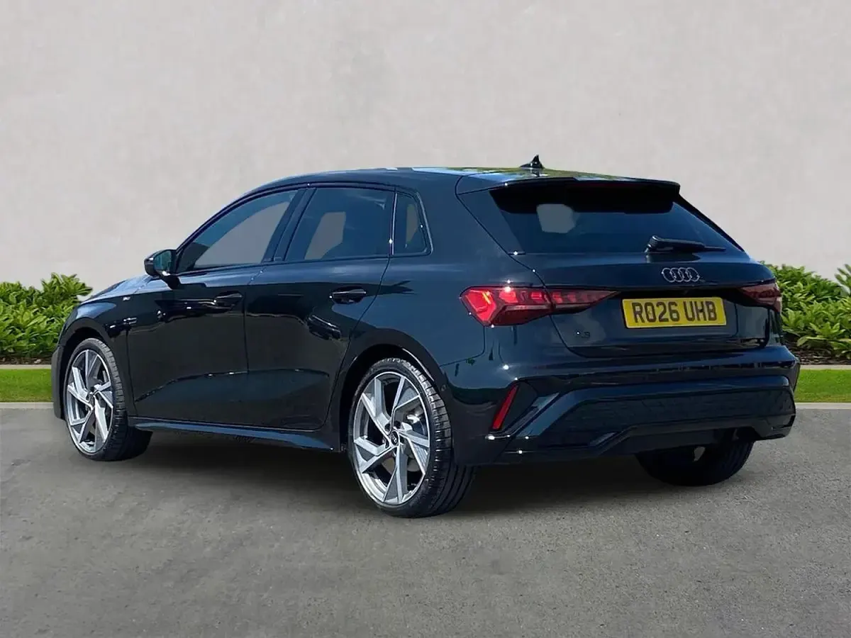Used Audi A3 Sportback Black Edition 150 HP (110 kW) 2026 Black Hatchback