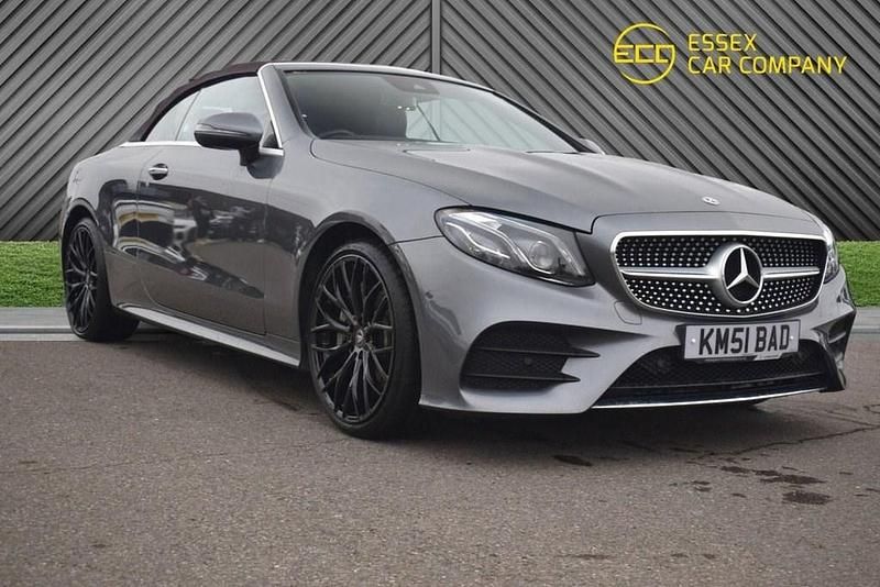 Used Mercedes E350 AMG Line Premium Plus 258 HP (189 kW) 2018 Grey Cabriolet