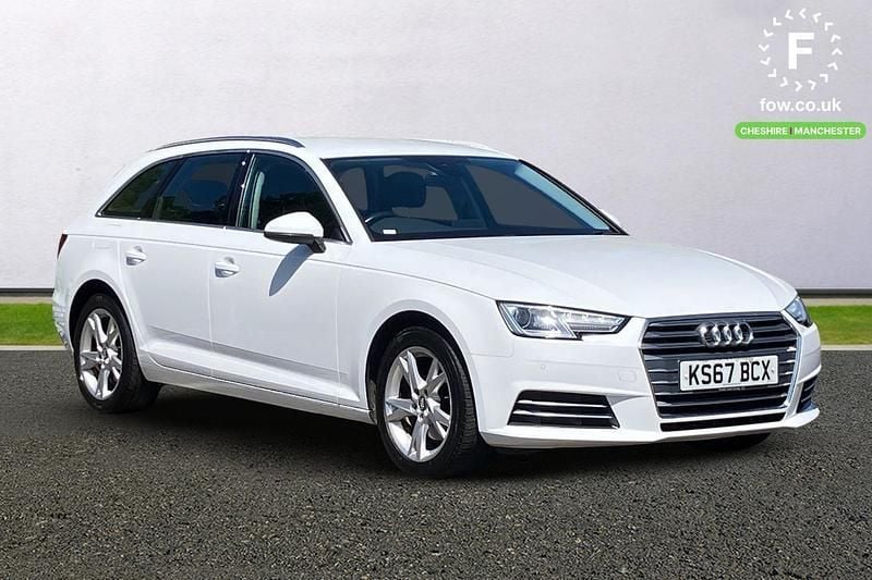 White Used 2017 Audi A4 Sport Estate | £12,799 (Fair price) - Image 1/4