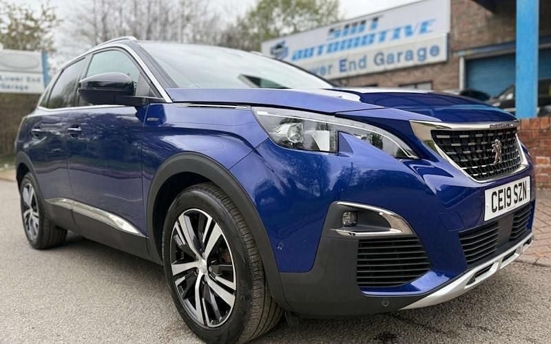 Used Peugeot 3008 GT-line 131 HP (96 kW) 2019 Blue SUV