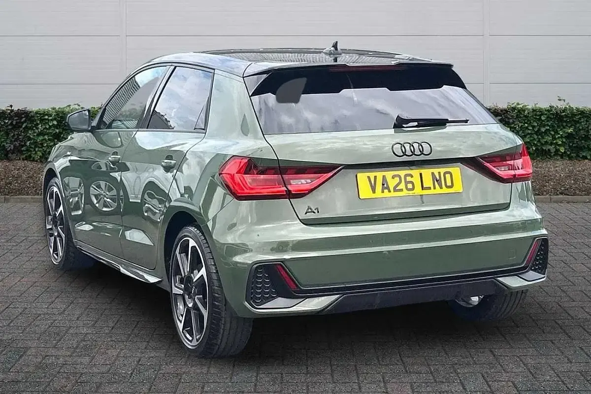 Used Audi A1 Black Edition 2026 District green, metallic SUV